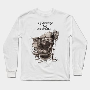 Garage Time !!! Long Sleeve T-Shirt